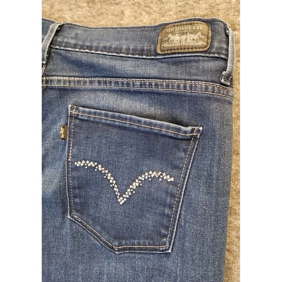 Levis 512 Perfectly Slimming Bootcut Jeans Size 18 M Measurements in Description - Picture 10 of 16